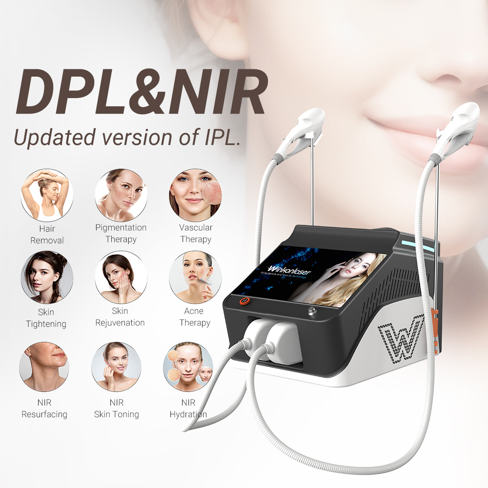 NIR DPL Laser Skin Care Machine Portable