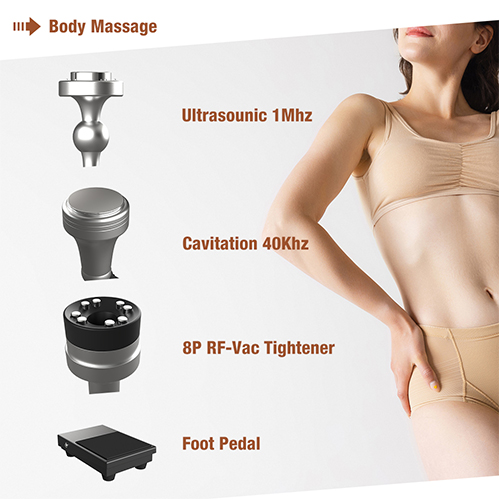 Best 40K Ultrasonic Cavitation Body Shape Machine 5 in 1